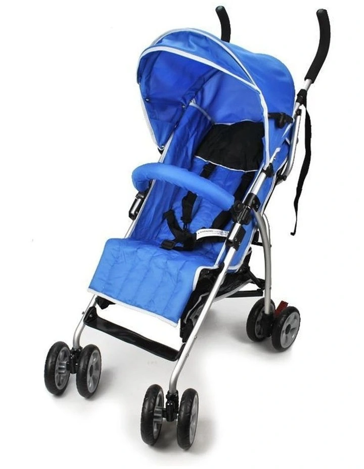Light Weight Two Position Layback Stroller Blue