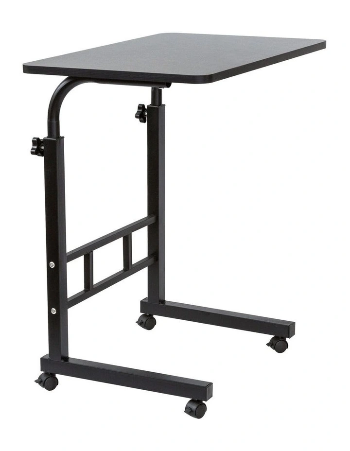 Portable Laptop Desk with Adjustable Height in Black