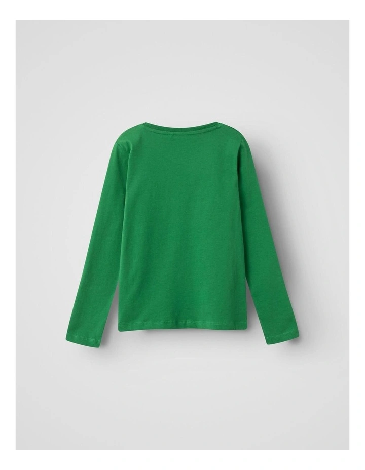 Victor Long Sleeve Top in Green