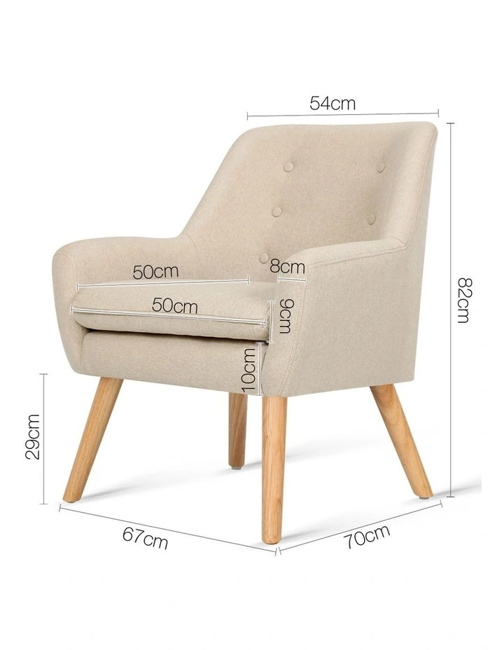 Fabric Dining Armchair