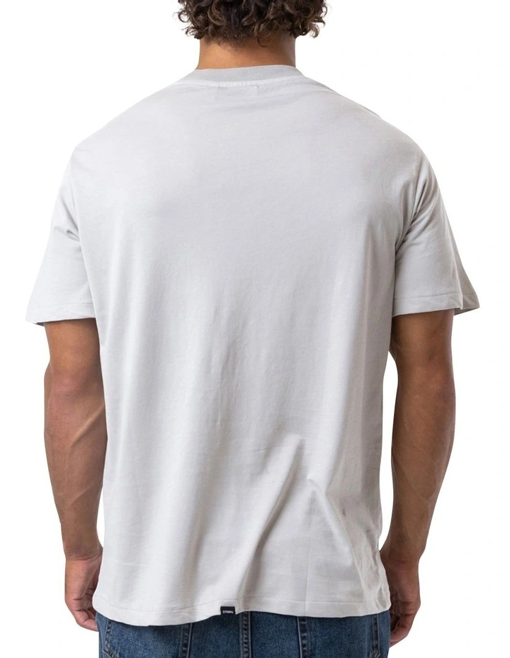 Minimal Merch Fit Tee in Grey