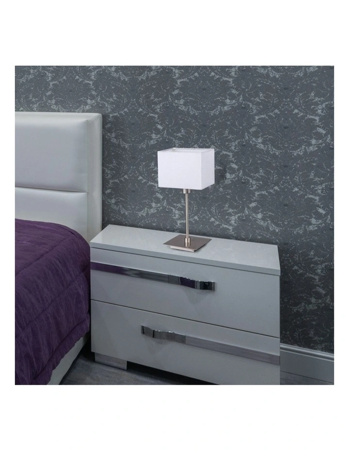 Pueblo Table Lamp Set of 2 in White