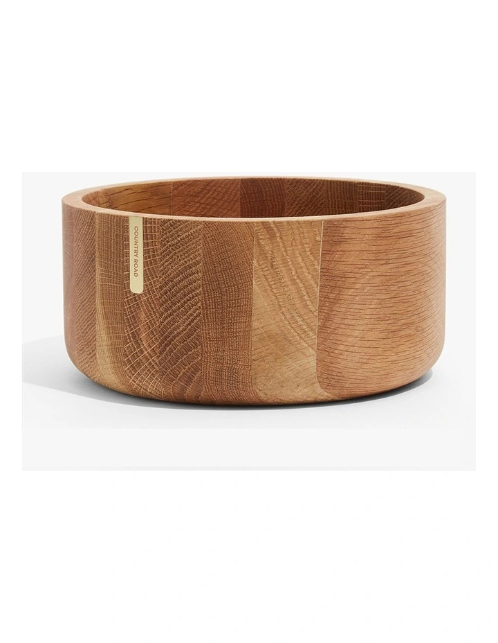 Theo Medium Timber Salad Bowl in Natural