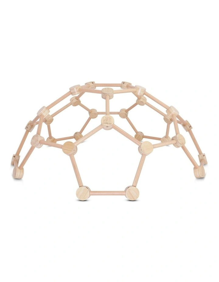 Opal Wooden Dome Climber in Brown