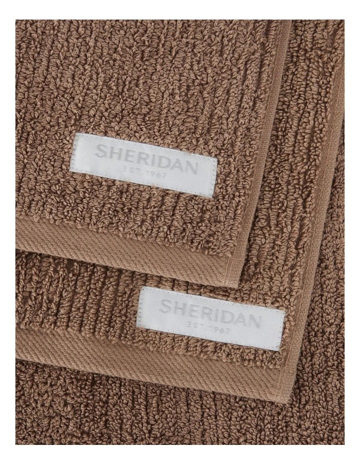Living Textures Towel Range in Mocha