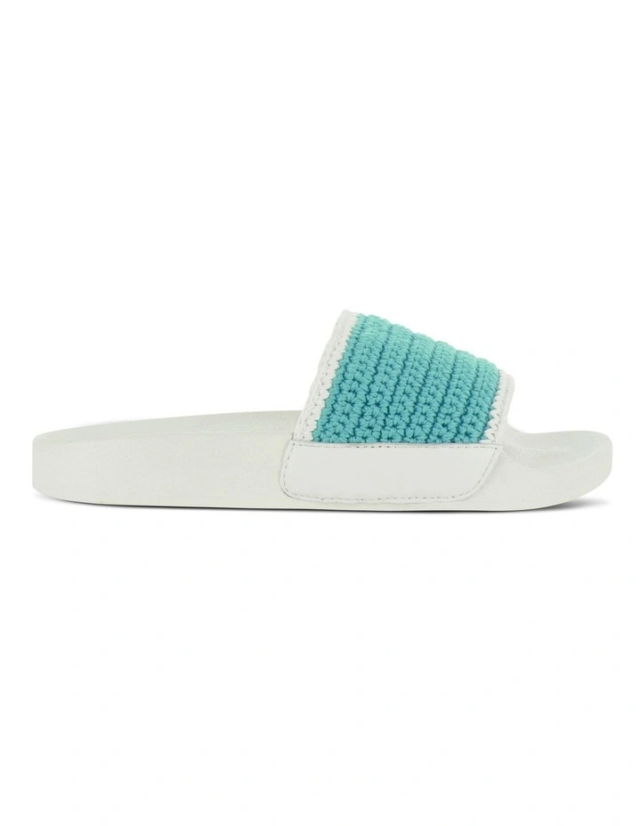 Esme Pool Slides in Blue