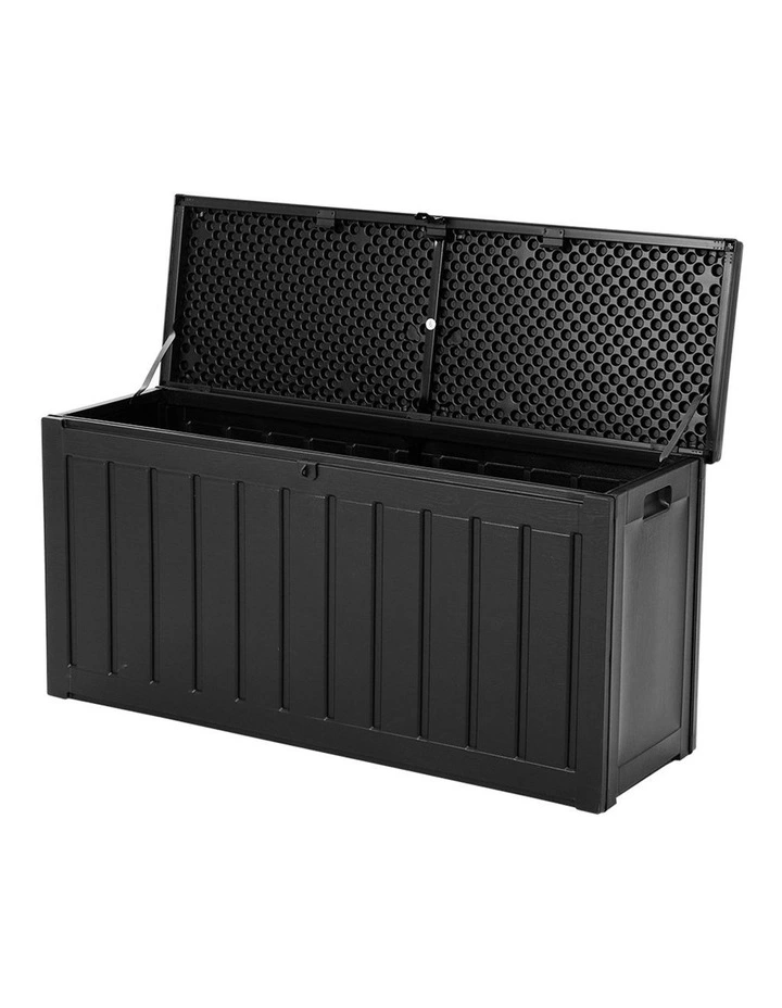 240L Outdoor Storage Box Black