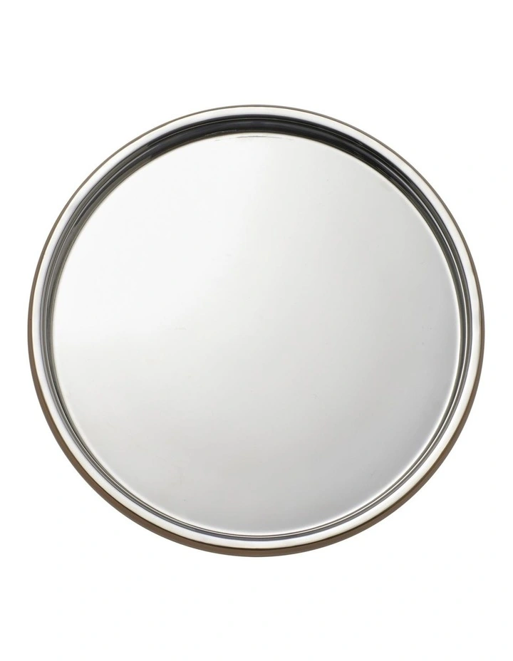 Cocktail & Co Capitol Round Tray 32.5x3.5cm in Gold