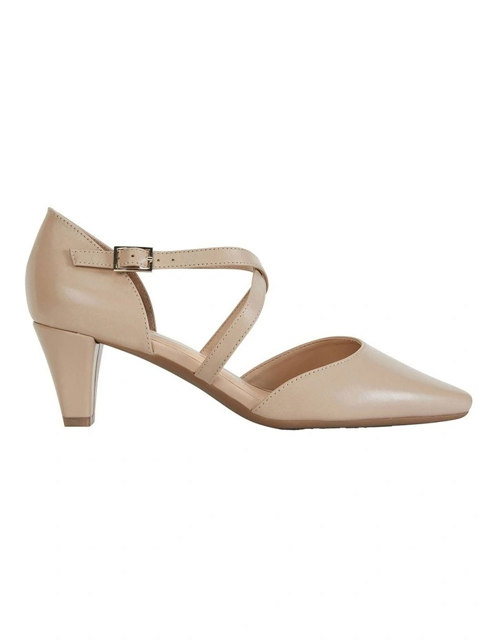 Addison Heeled Shoes in Nude Glove