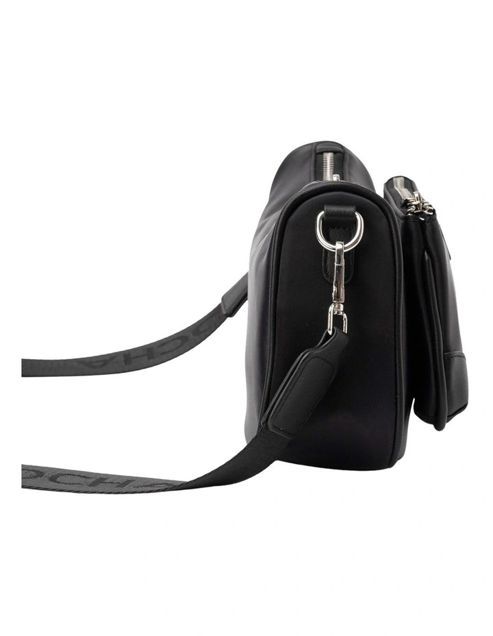 Ebby Everyday Crossbody in Black/Silk