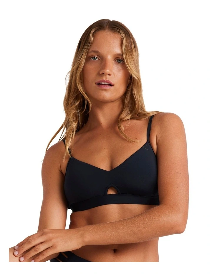 Love Bralette Bikini Top in Anthracite