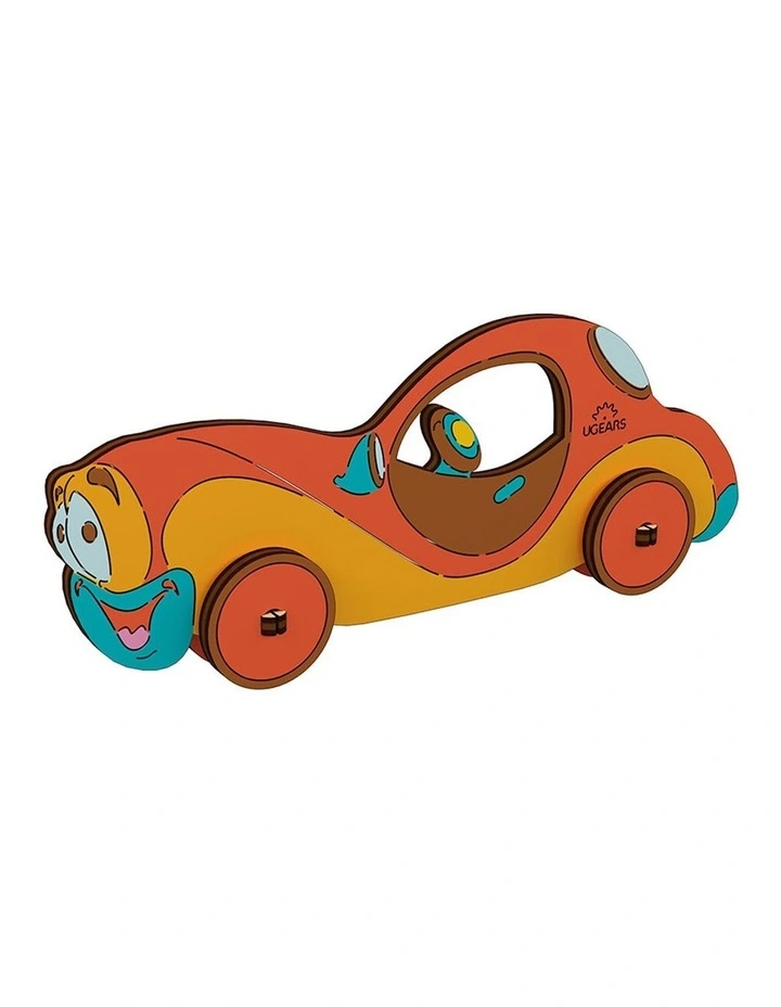 3D Colouring Car 8 Piece Wooden Puzzle Kit (5+ Years)
