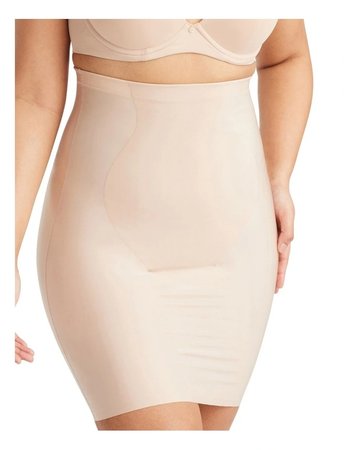 No VPL High Waisted Slip in Beige