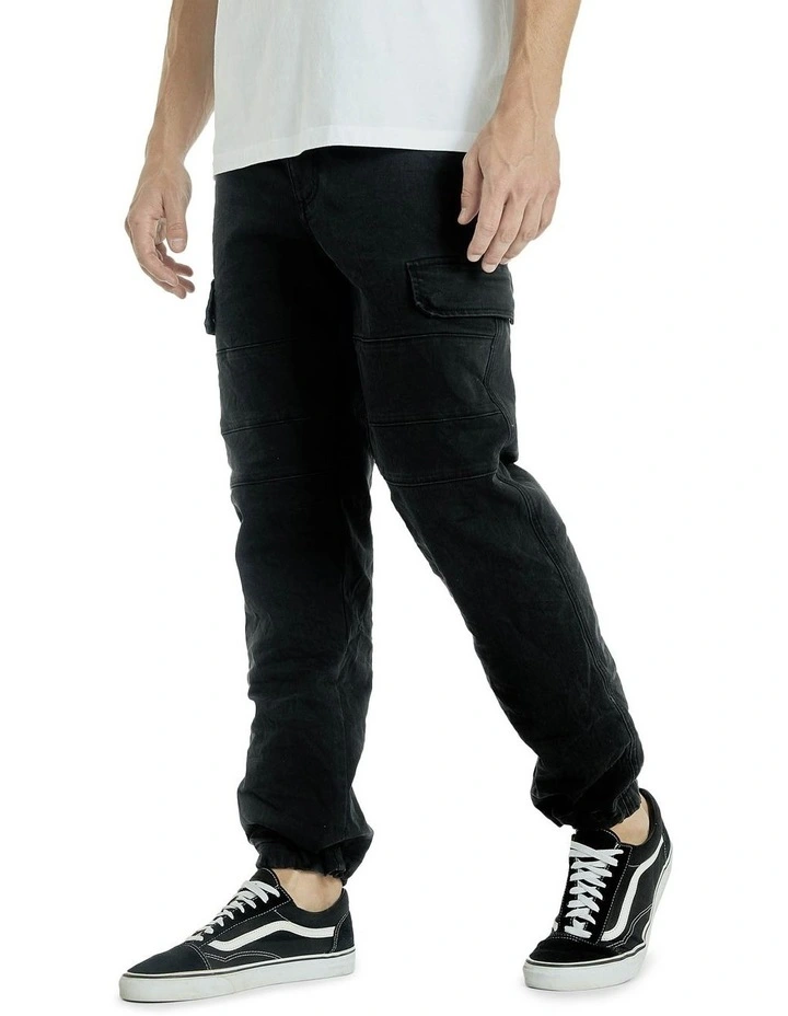 Michigan Side Pocket Cargo in Black