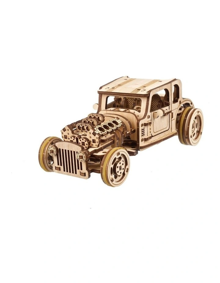 Hot Rod Furious Mouse Car 207 Piece Wooden 3D Puzzle
