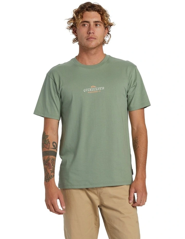 Hibiscus Short Sleeve T-Shirt in Sea Spray