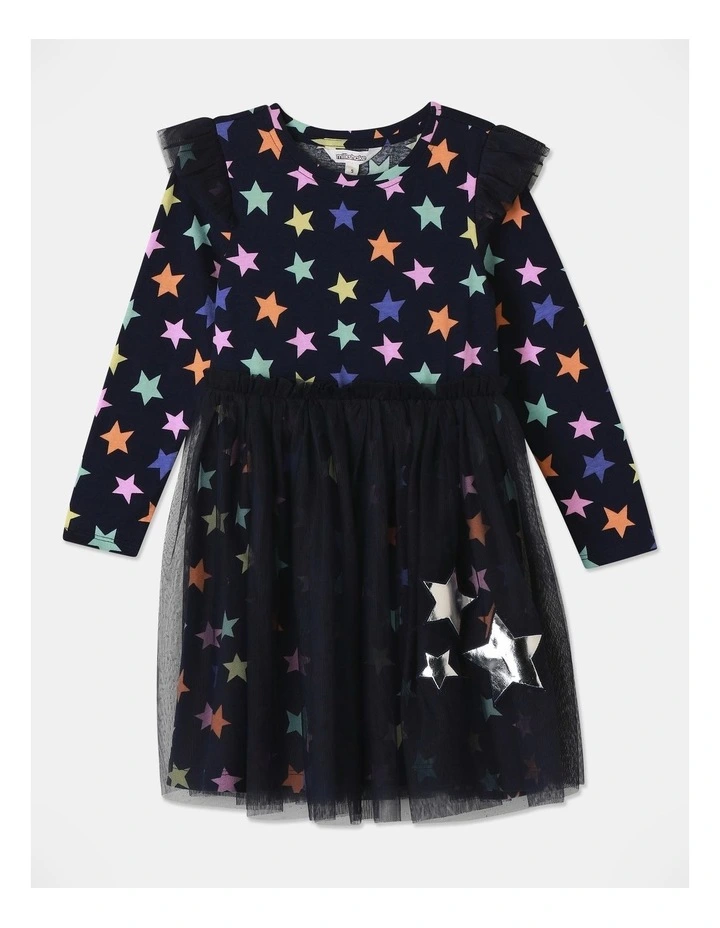 Jersey Top Tutu Dress in Navy