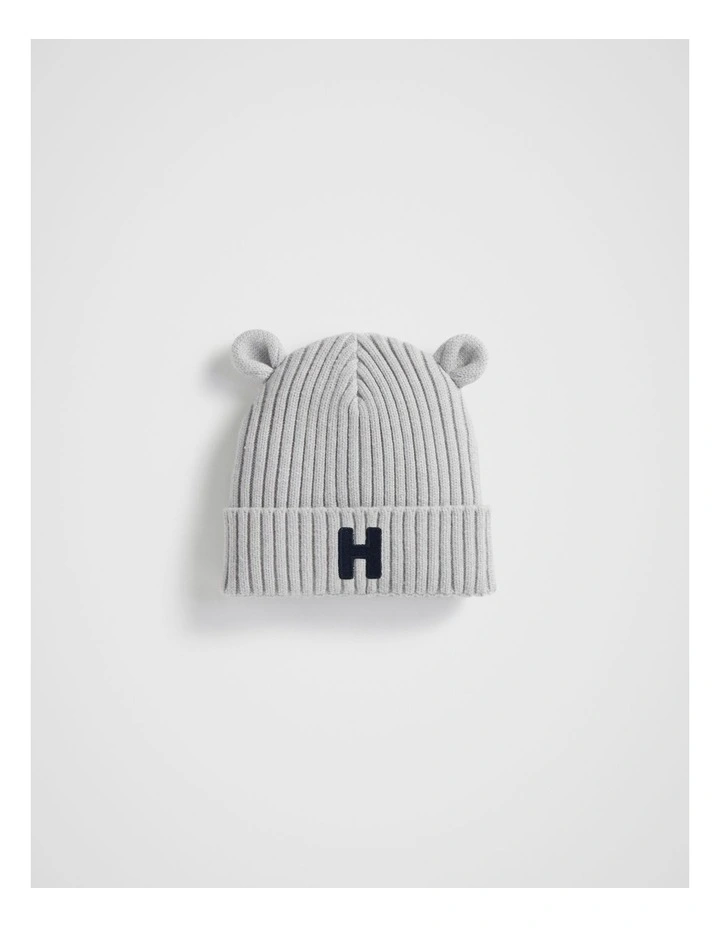 Novelty Initial Beanie in Multi