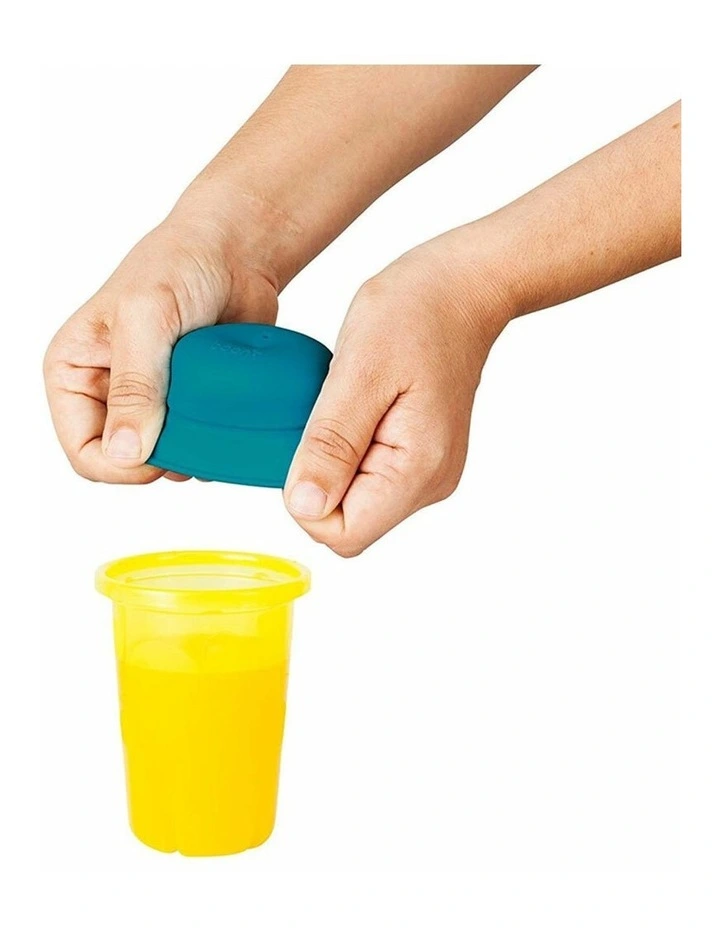 3pc Snug Straw Baby/Boy/12m /Infant Universal Cup Cover/Lid BL/OR/YL