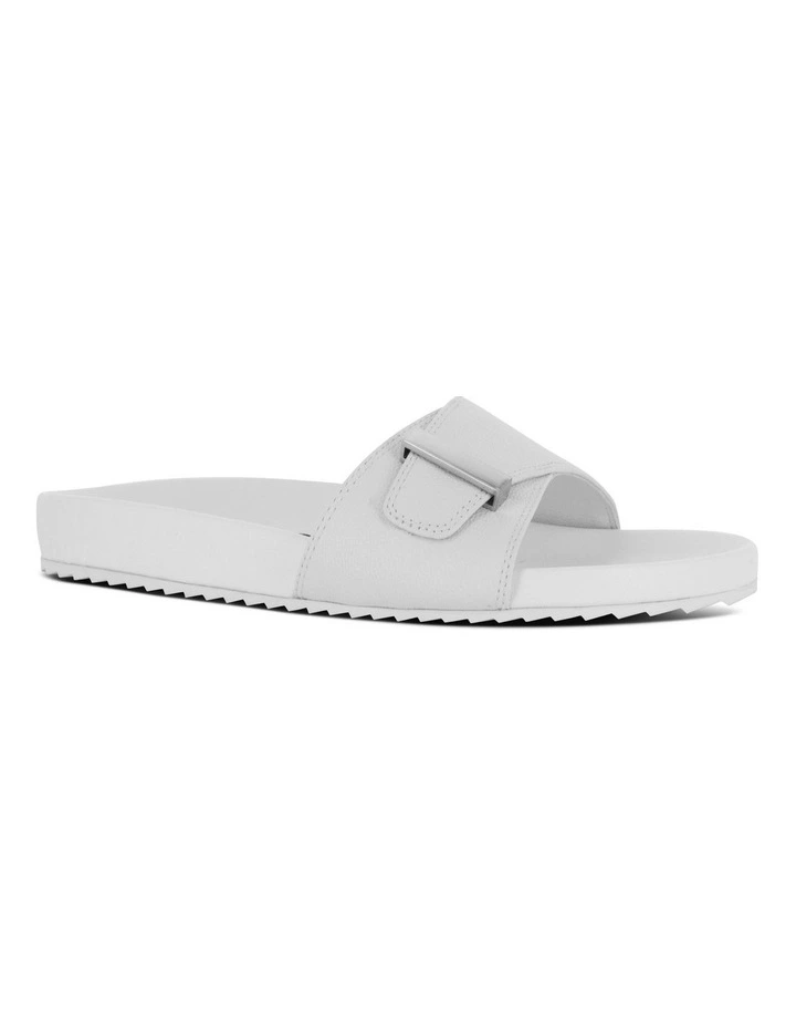 Donna I Flat Sandals in White