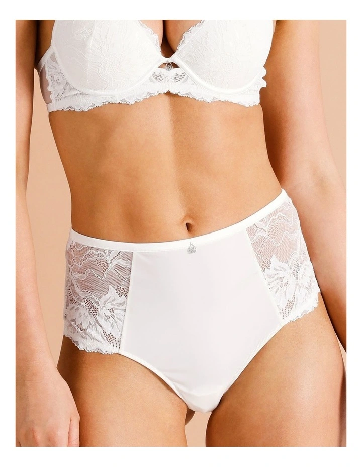 Harlow Luxe Full Brief in Ivory