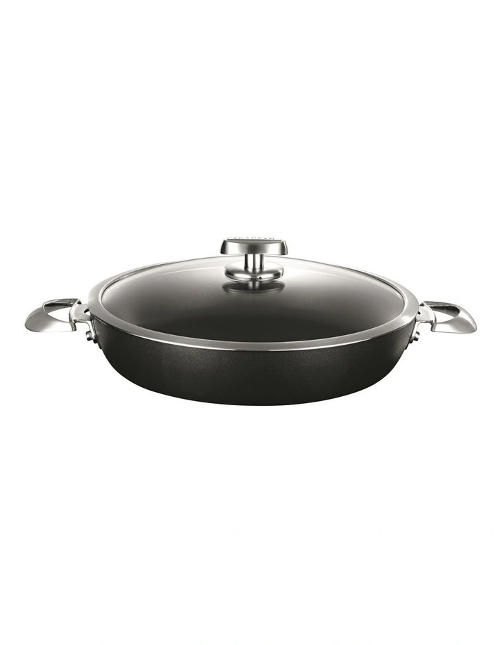 Pro IQ 32cm Chef Pan Black