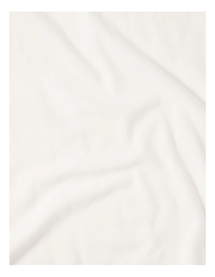 Siera Solid Scarf in White