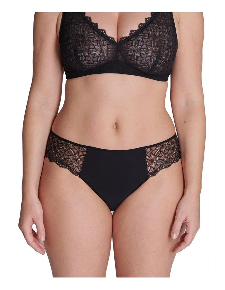 Escale Bikini Brief in Black