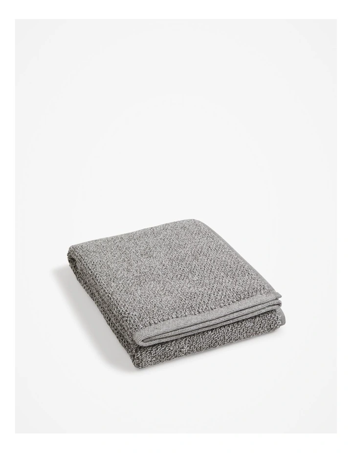 Calo Australian Cotton Bath Mat in Grey Marle