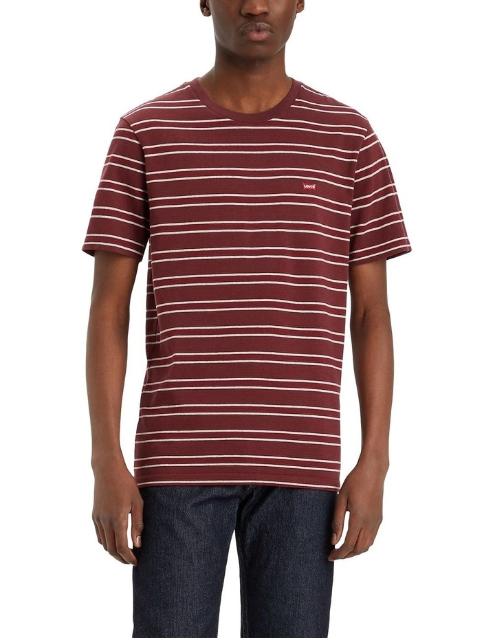 Original Housemark T-Shirt in Red Mohagany
