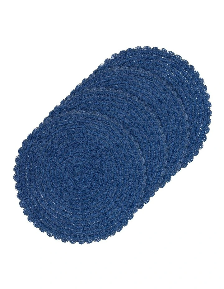 FLEUR 4PK PLACEMAT MINERAL
