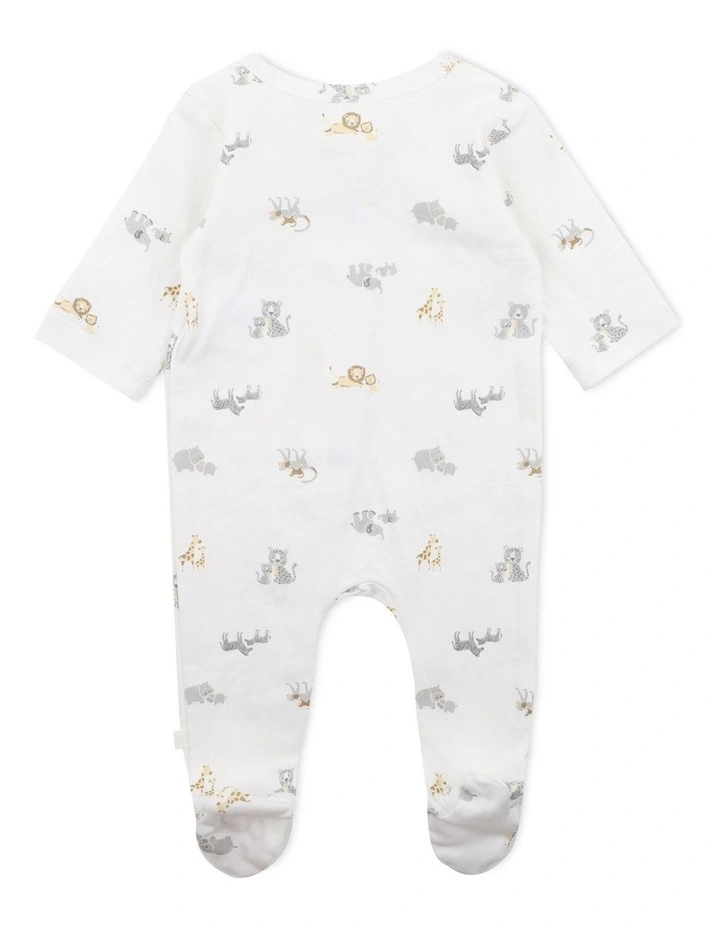 Safari Long Sleeve Romper