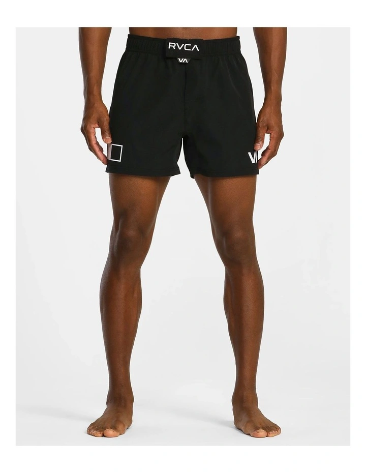 Fight Scrapper 15" Shorts Black