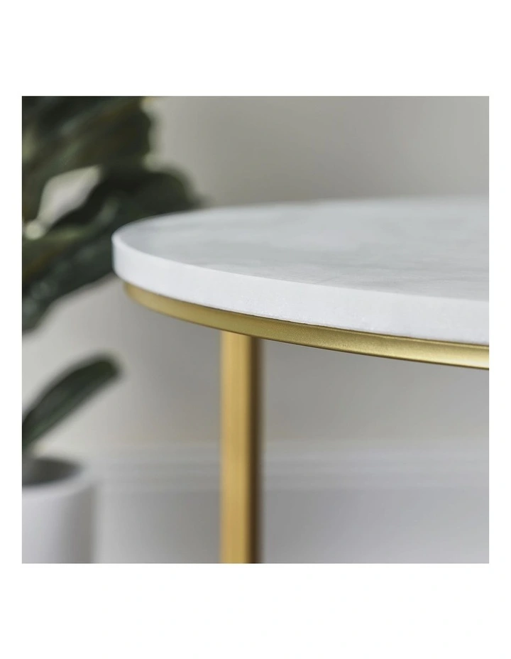 Marble Ali Coffee Table Gold