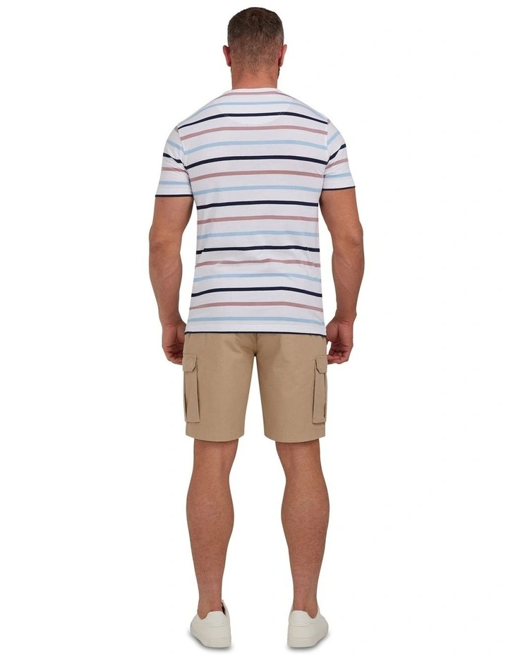 Breton Stripe T-shirt in White