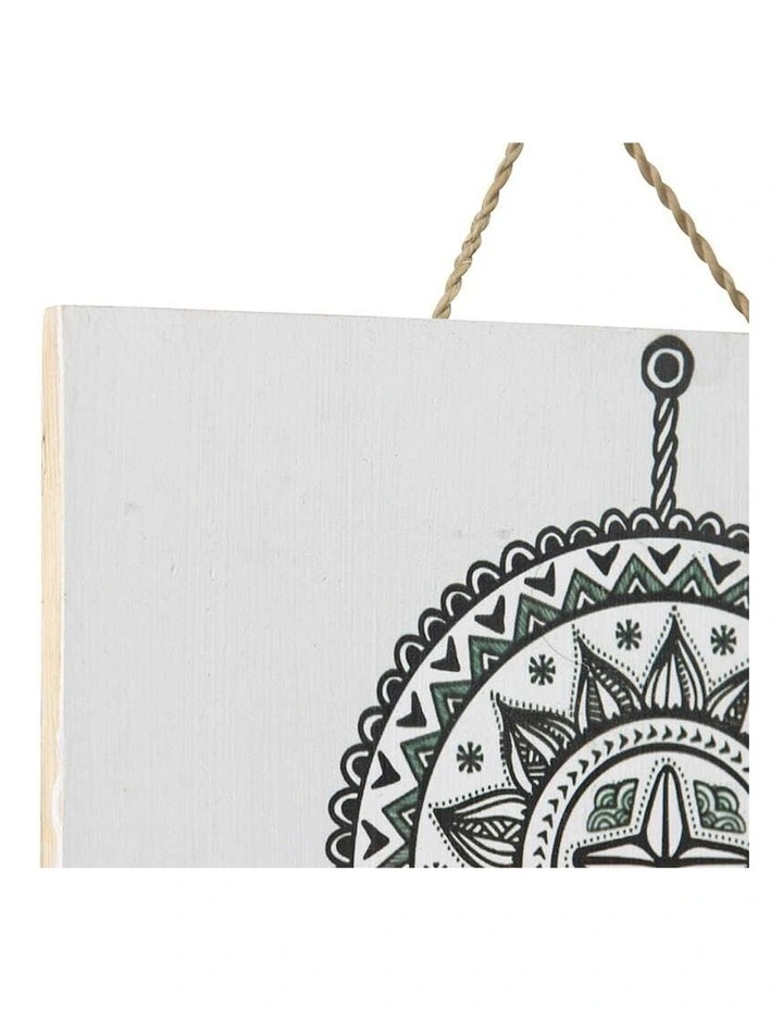 Handmade Monochrome Dream Catcher Wall Art in Multi