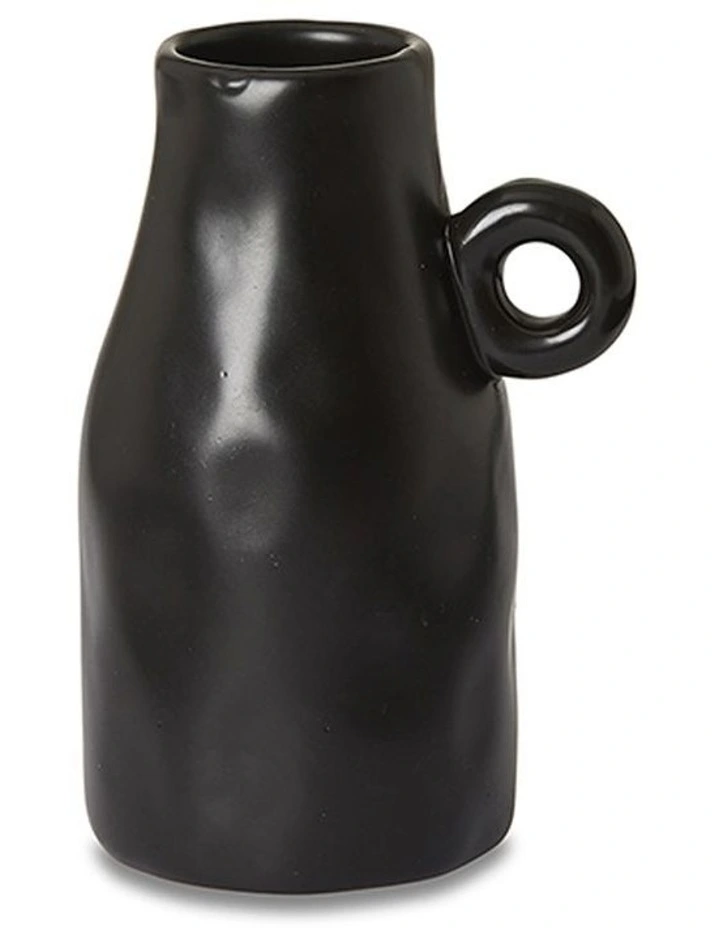 Clyde Mini Vase 8.4x6.7x12.4cm in Black