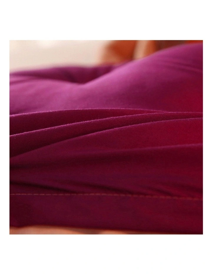 Princess Bed Headboard Pillow 180cm in Burgundy