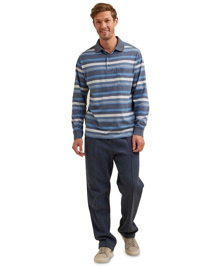 Akriel Kinnersly Polo Shirt in Blue
