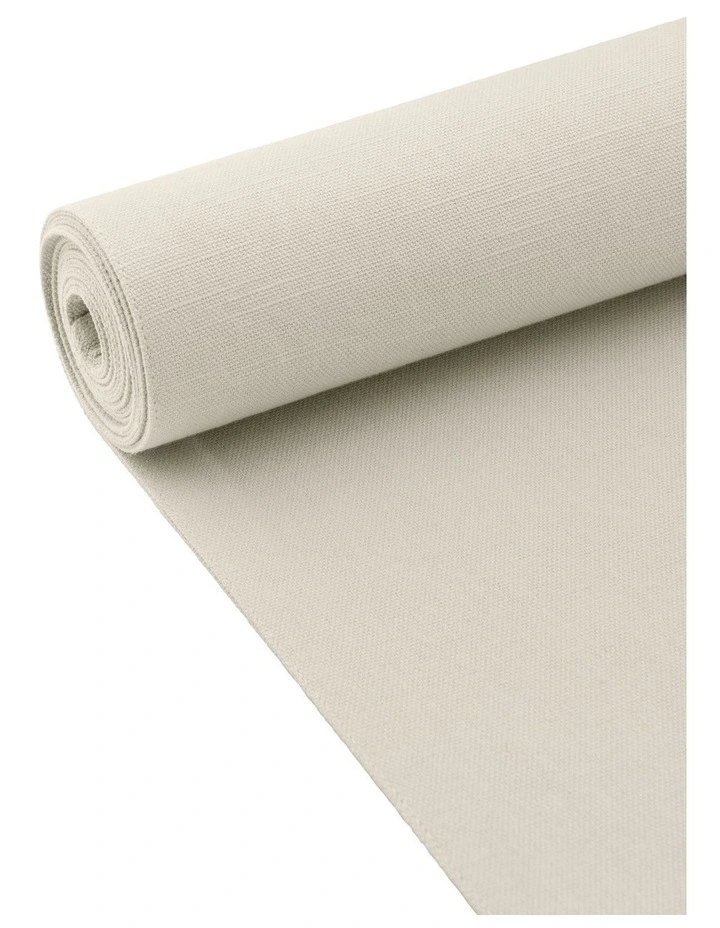Cotton Classics Runner 150x33cm in Pebble