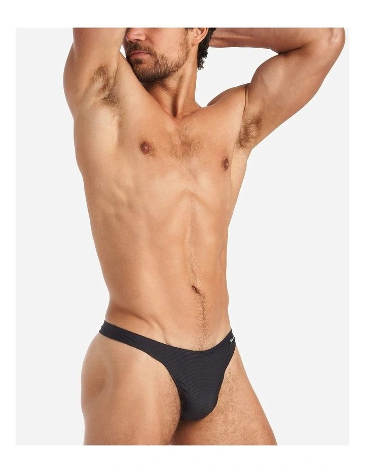 Eclipse Thong in Black