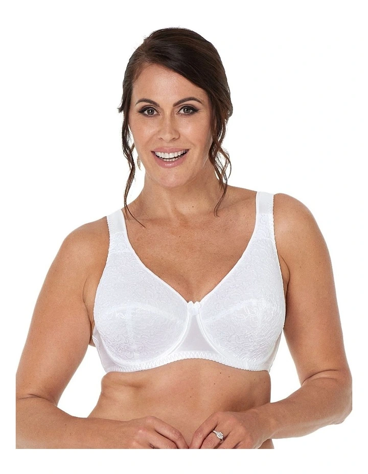 Charlotte Underwire Bra in White