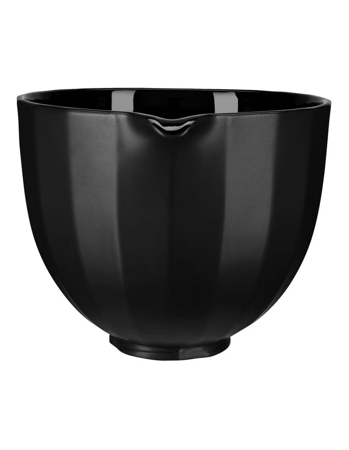 Tilt Head Stand Mixer Shell Ceramic Bowl 4.7L in Black 5KSM2CB5PBS