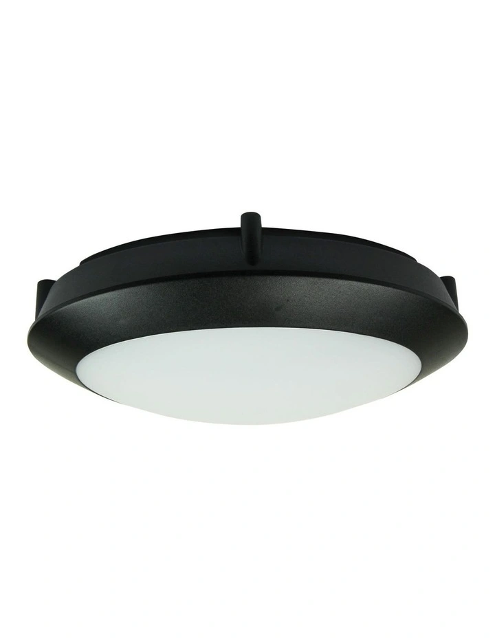 Duro.20 Led Ip66 Double Insulated Bulkhead Light Black