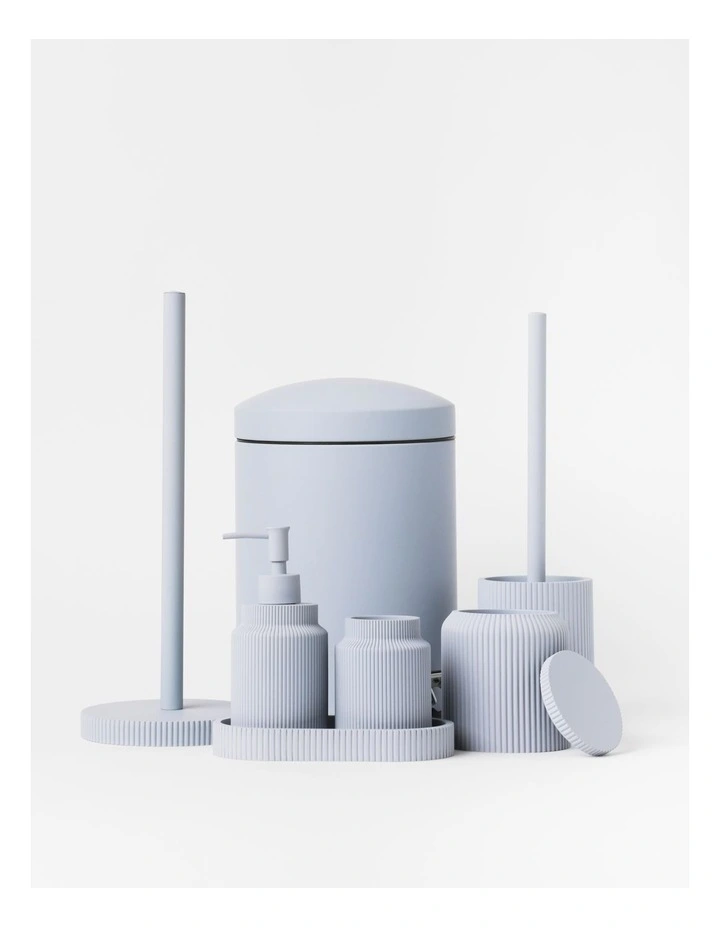 Hudson Soft Touch Bathroom Accessories in Grey