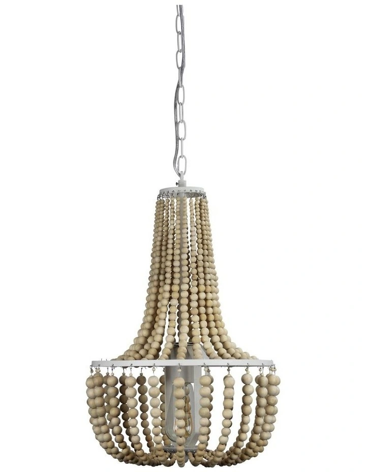 Cascara Natural 1 Light Pendant Light Natural