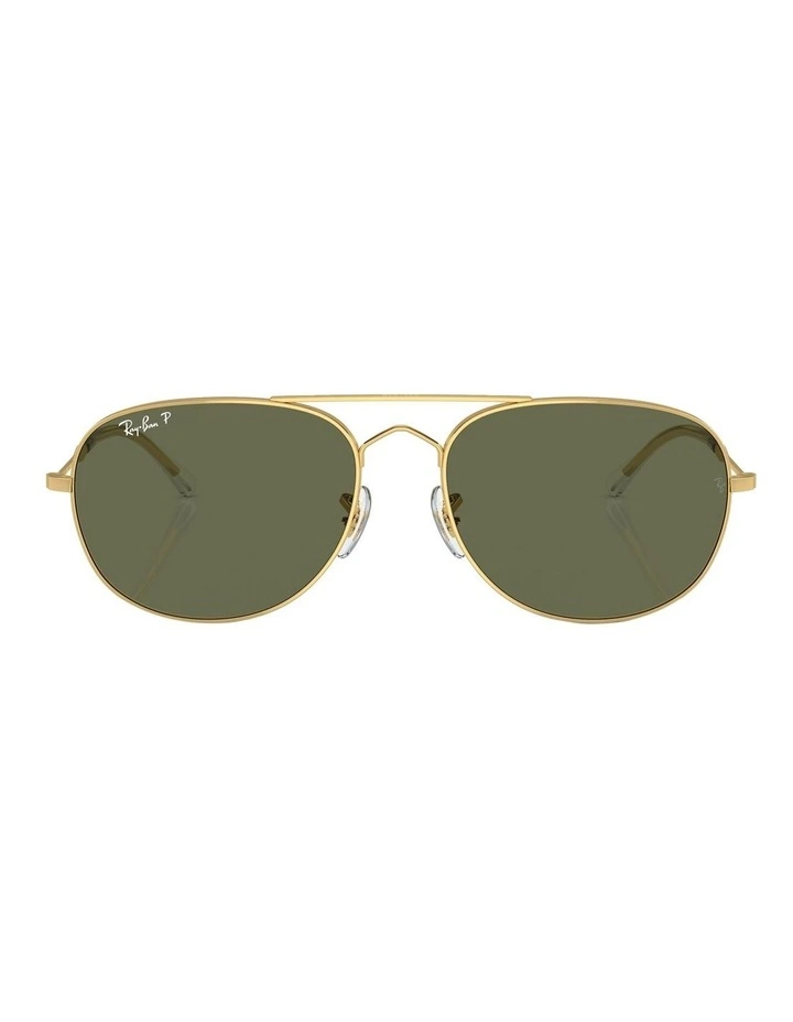 Bain Bridge Polarised Sunglasses in Gold