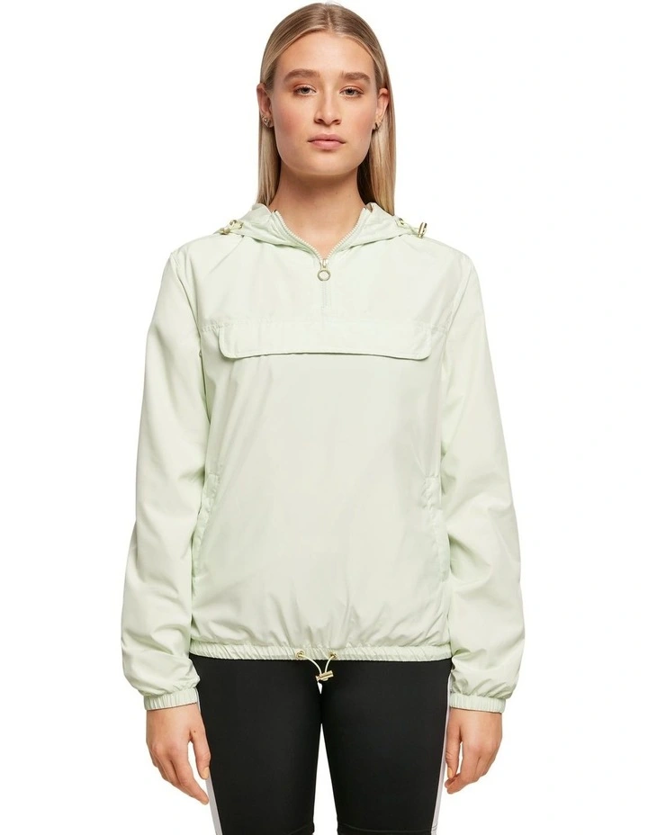 Basic Pull Overactive Jacket in Light Mint