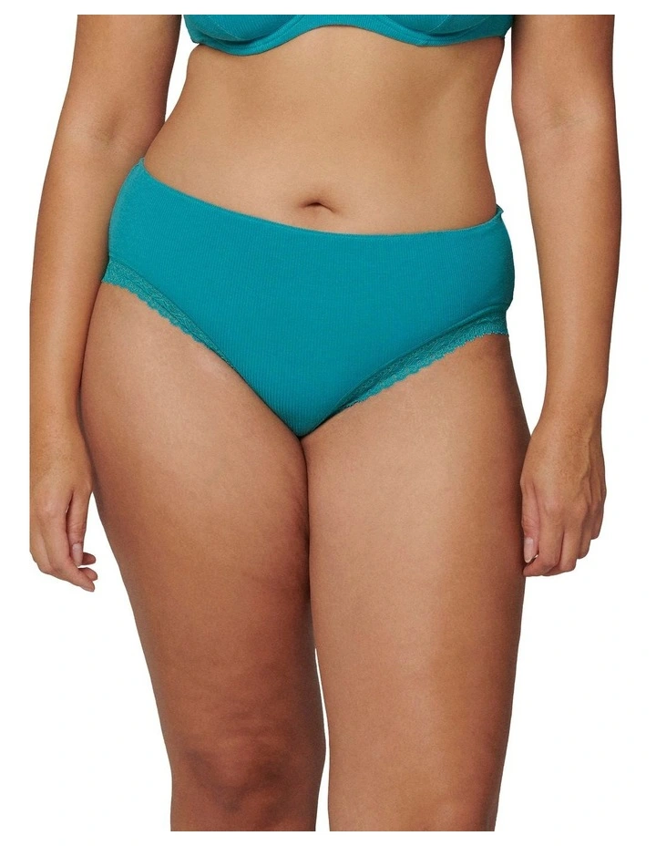 Eugenie Shorty Brief in Green