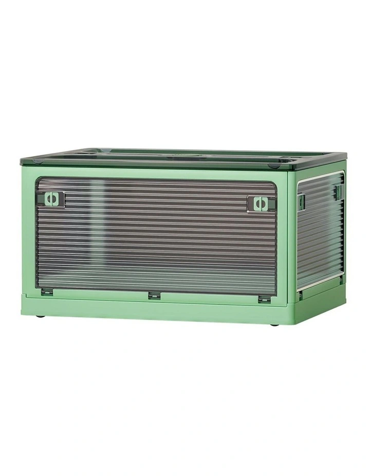 5 Sides Open Storage Container Large 82L in Green
